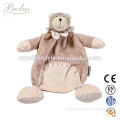 2014 New design cute animal shaped bear plush doudou toys for kids and gift